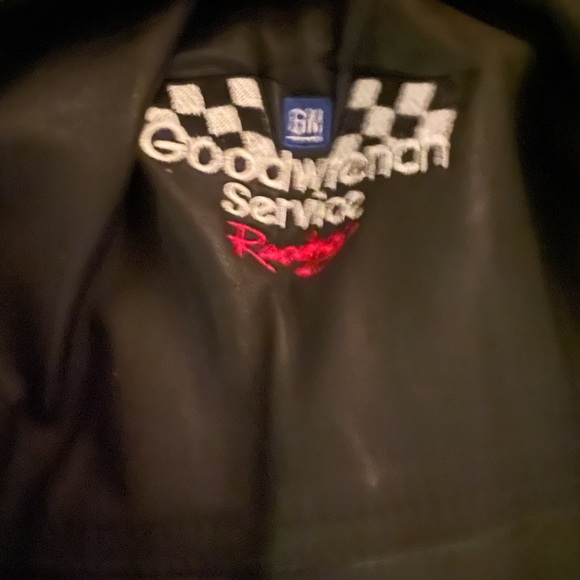 GM Good-wrench Service Racing Leather Jacket Vintage - Picture 5 of 5